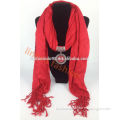 USA STYLE red jersey scarf pendant jewellery
